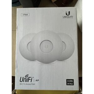 Ubiquiti Networks Unifi UAP-3 Wireless 802.11n Access Point 3 Pack READ